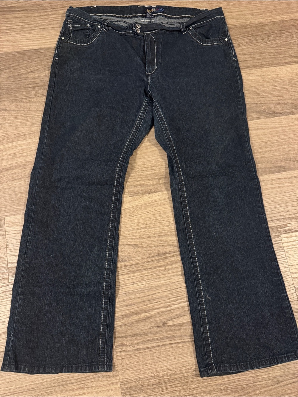 Angels Women's Black Bootcut Jeans
